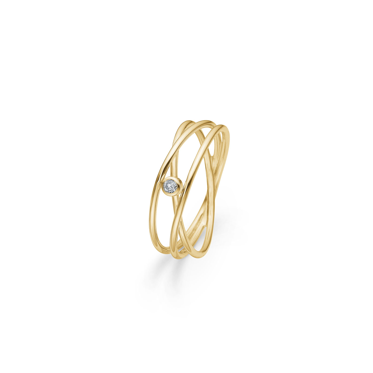 Mads Z Diamant 14 Kt Ring - 1541095 52